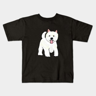 Westie West Highland White Terrier Kids T-Shirt